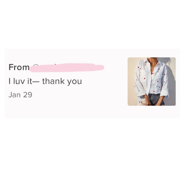 Cotton White Casual Shirt Embroidered Red Hearts Button Down Up Long Sleeve - Picture 8 of 16